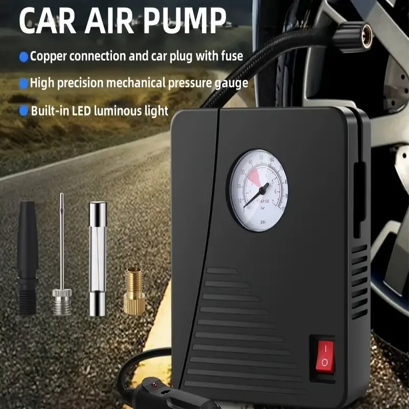 12V Portable Car Air Compressor - Image 6