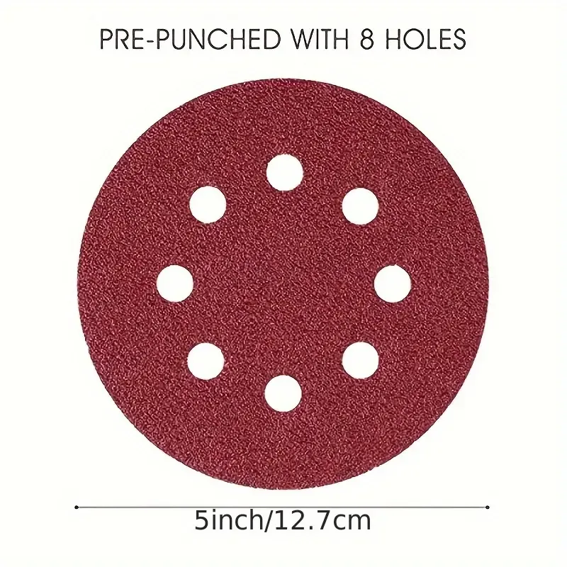 5 Inch Hook and Loop Sanding Discs - Image 2