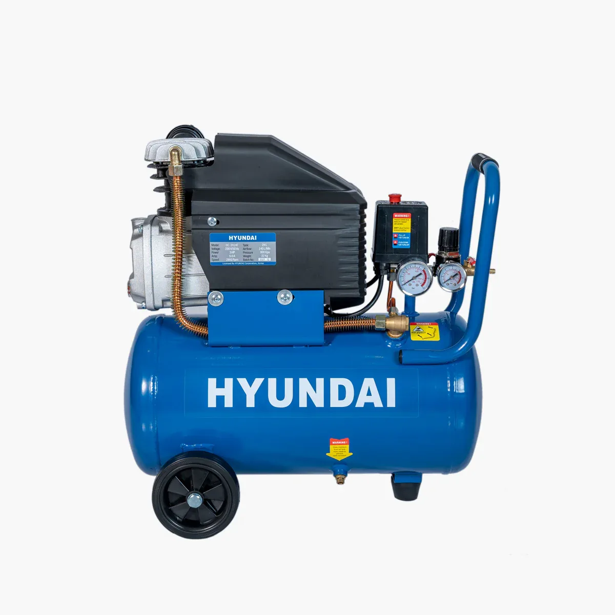 Hyundai 2HP 50L Air Compressor - Image 2