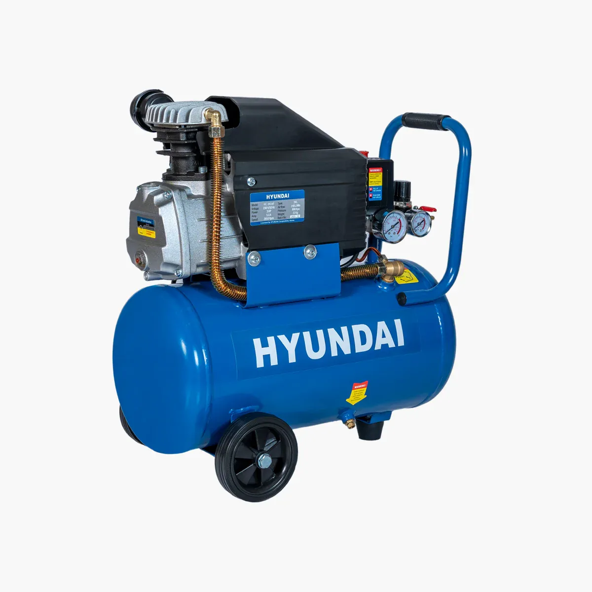 Hyundai 2HP 50L Air Compressor - Image 3