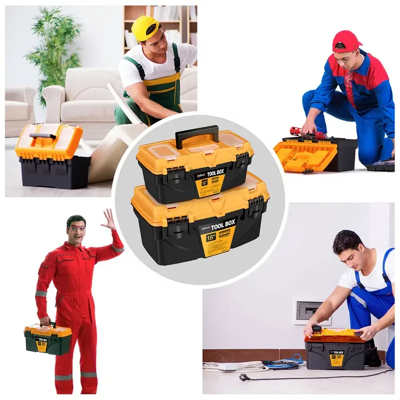 Plastic Tool Box Set 12 and 15 Inch - Image 5