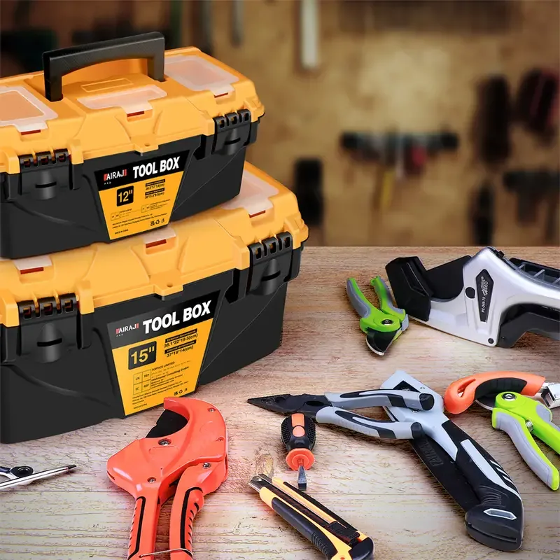 Plastic Tool Box Set 12 and 15 Inch - Image 7